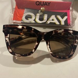 QUAY AFTER HOURS - TORTOISE/BROWN POLARIZED SUNGLASSES
